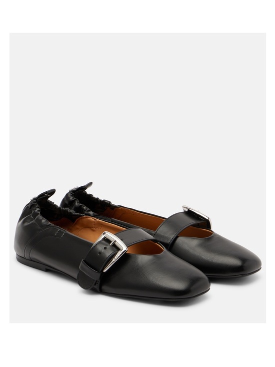 Ganni Shoes - Ganni Butterfly Strap Ballet Flats - size EU 38/US 8